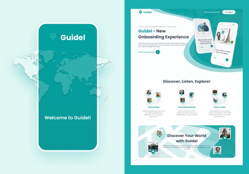 Web Design Package Example: Travel Mobile App UI/UX Design