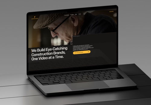 Web Design Package Example: Storybuilder Production Company Branding & Website