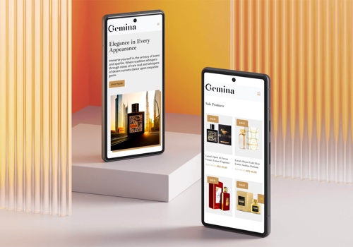 Branding Package Example: Branding & Web for Gemina