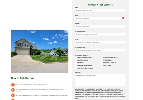 Web Design Package Example: Merging Sites Doubled Christian Brothers’ Leads