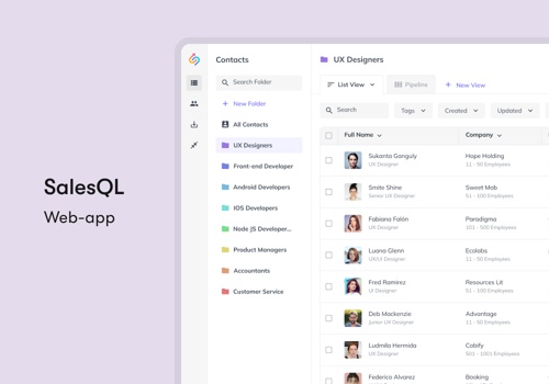 UX/UI Design Package Example: Chrome extension & Web-app