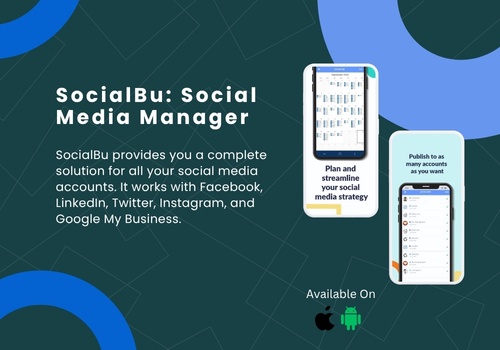 Social Media Marketing Package Example: SocialBu: Social Media Manager