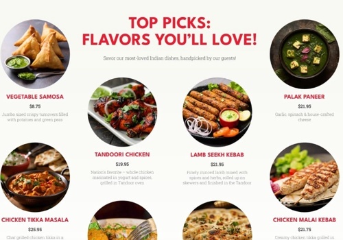 Web Design Package Example: Royal Khyber