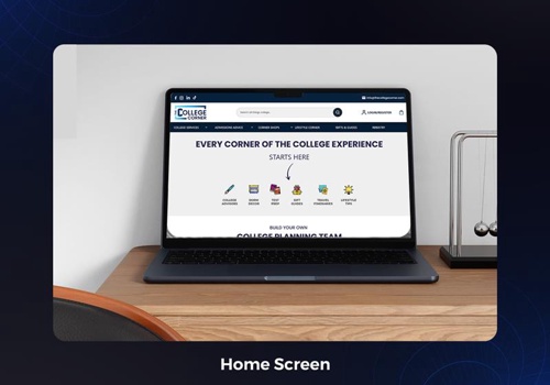 Logo Package Example: The College Corner - Case Study