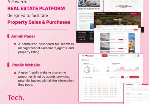Web Design Package Example: Rent A Property Website