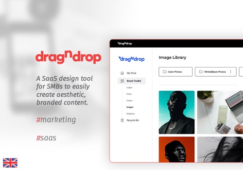 Custom Software Development Package Example: dragndrop - a SaaS design tool for SMBs