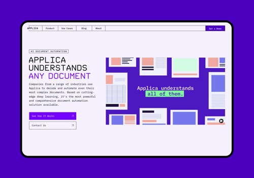 Branding Package Example: Applica ~ Branding + Web Design