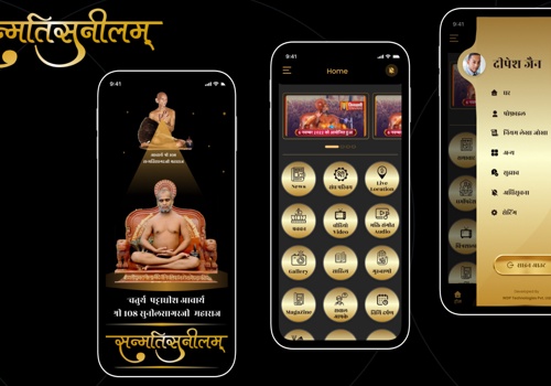 Mobile App Development Package Example: Sanmatisunilam- Jainism Community Mobile App