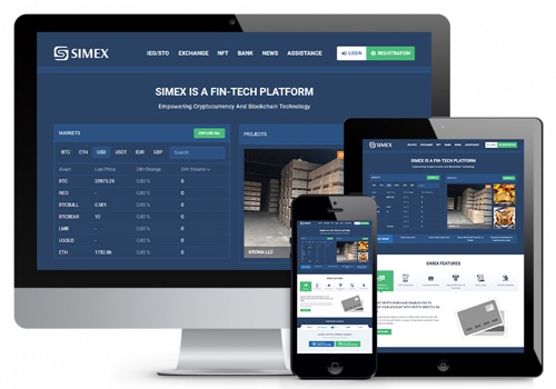 Web Design Package Example: Trading and Investment Products