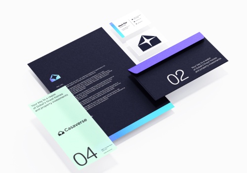Web Design Package Example: Visual Identity & Web Design for Casaverse