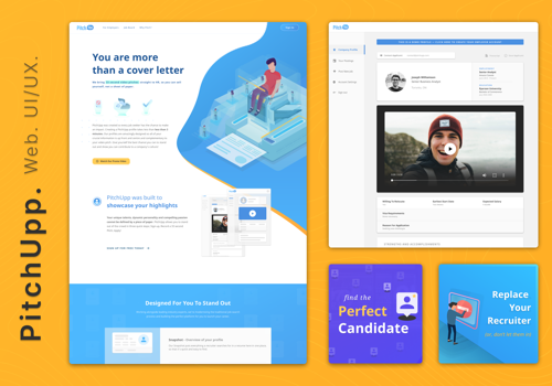 UX/UI Design Package Example: Dashboard Design & Development for a recruitment