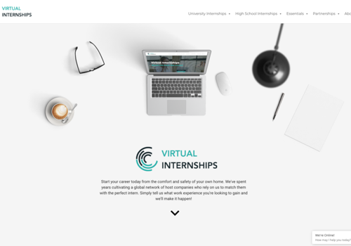 Pay Per Click Package Example: Virtual Internships | London,  UK | SEO & PPC