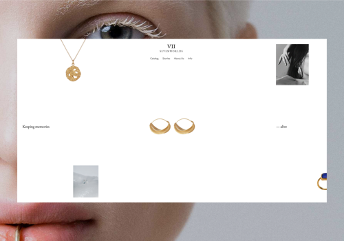 Branding Package Example: Sevenworlds: Bridging Cultures Through Jewelry