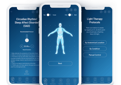 UX/UI Design Package Example: Tygon Lyte Mobile App