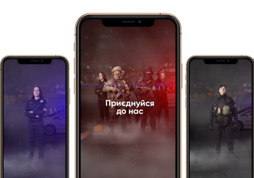 Social Media Marketing Package Example: National Police of Ukraine content creation