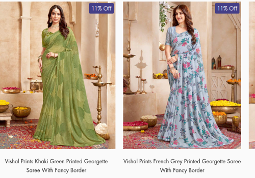 Web Design Package Example: Vishal Prints