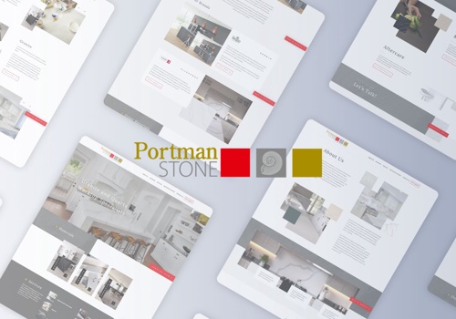 Web Design Package Example: Portman Stone