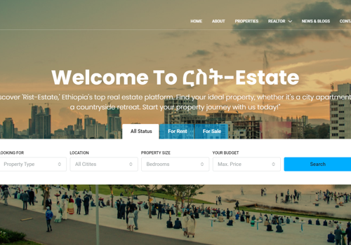 Web Design Package Example: Rist-Estate