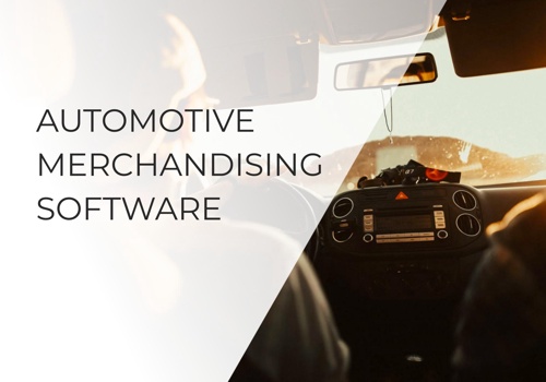 Custom Software Development Package Example: Automotive Merchandising Software