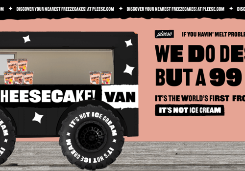 Advertising Package Example: A throw down between ice cream and frozen cheeseca