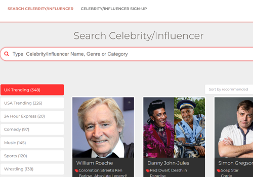 Web Development Package Example: Celebvm