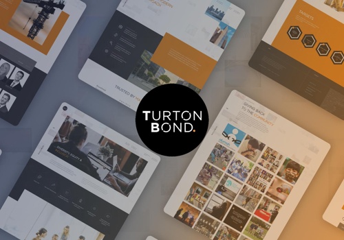 Web Design Package Example: Turton Bond
