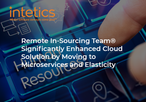 Custom Software Development Package Example: Enhance Cloud Solution by Moving to Microservices