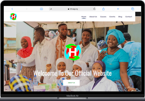 Web Design Package Example: Mhwag