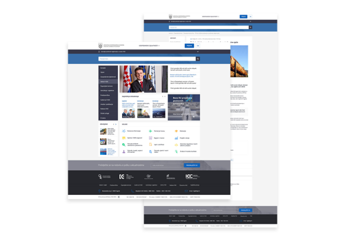 Custom Software Development Package Example: Croatian Chamber of Economy - Professional business site reinvented