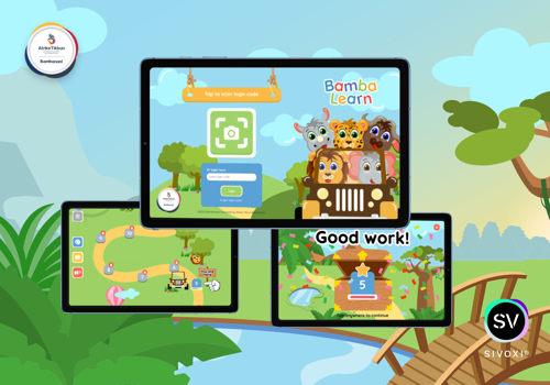 UX/UI Design Package Example: BambaLearn