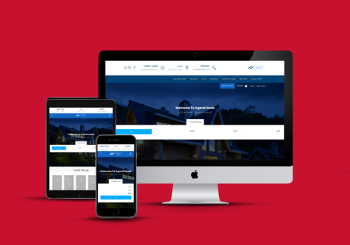 Web Development Package Example: aqarat deals