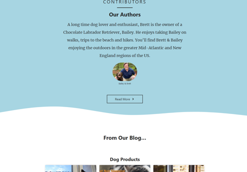 Web Development Package Example: Furryfriendsgear