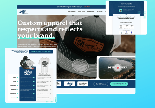 Web Design Package Example: Web design