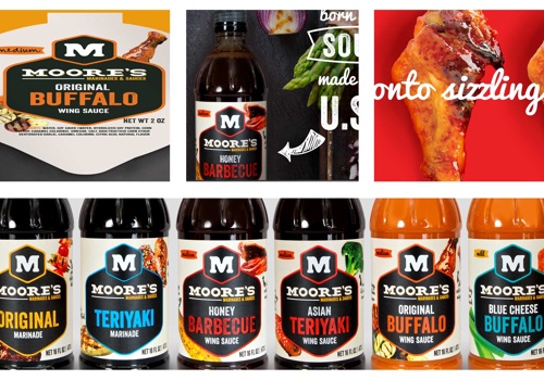 Branding Package Example: Moore's Marinade: Branding & Packaging