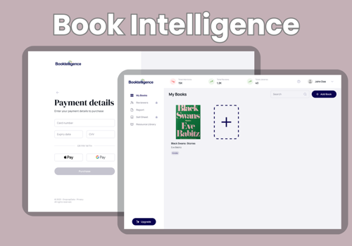 UX/UI Design Package Example: Book Intelligence - Platform for Book Publishers