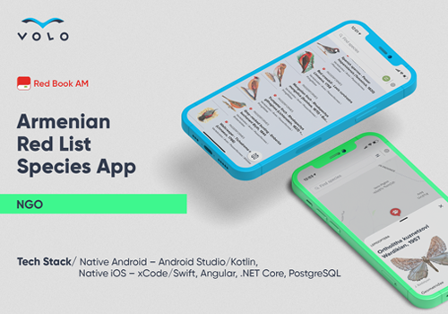 Mobile App Development Package Example: Red Book of Armenia Mobile Application