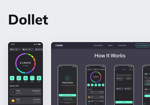 Blockchain Package Example: Dollet Wallet