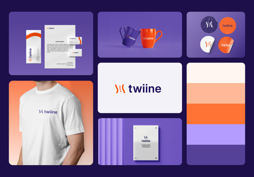 Branding Package Example: Twiine Brand Identity
