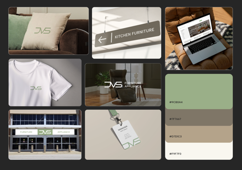 Branding Package Example: JVS Furniture Brand Identity