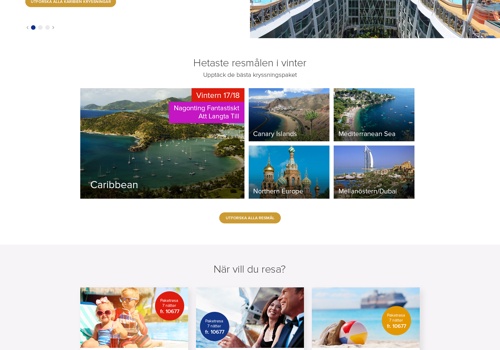Cloud Consulting & SI Package Example: Cruise Booking Portal