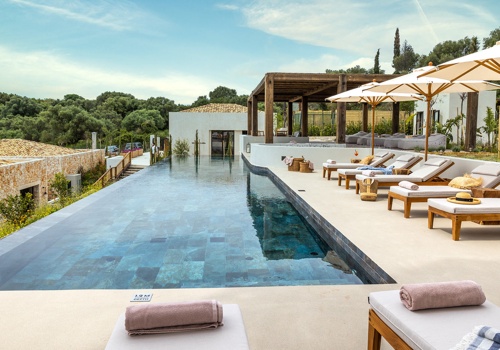 Web Design Package Example: Eliamos Villas Hotel & Spa - Relais & Châteaux