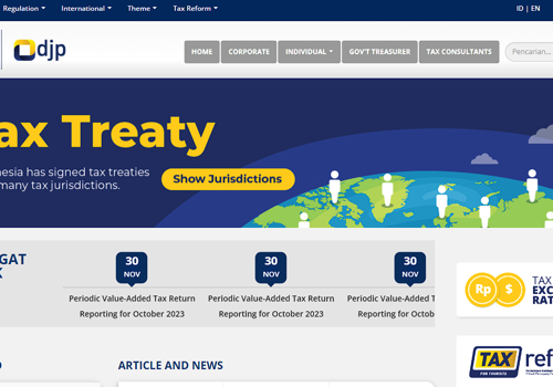Custom Software Development Package Example: Indonesia E-TAX: Tax System with Micrservices