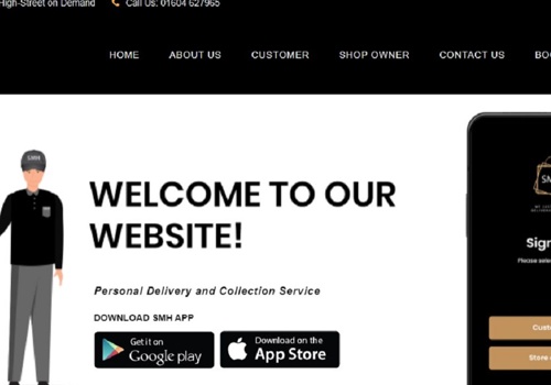 Web Development Package Example: Parcel Delivery System