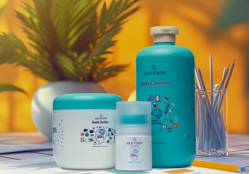 Graphic Design Package Example: Social Media Content & Product Label Design