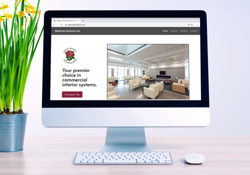 Web Design Package Example: Westrose Website Design & Development