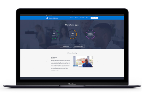 Web Development Package Example: CallPotential