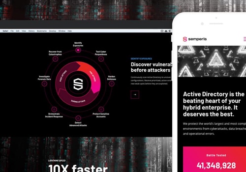 Web Development Package Example: SEMPERIS