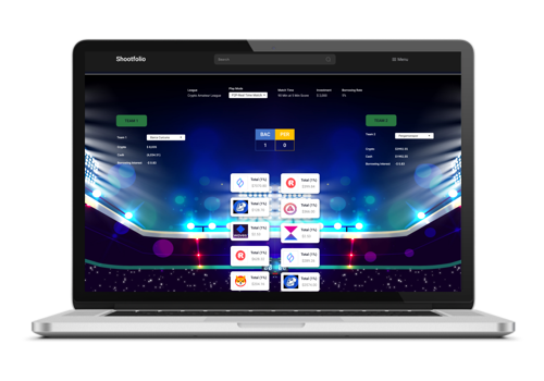 Blockchain Package Example: Shootfolio: Gamified defi learning