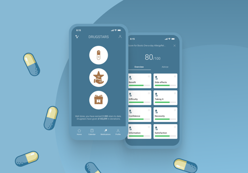 Mobile App Development Package Example: DrugStars