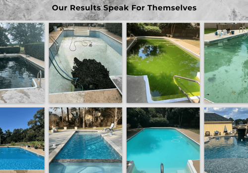Search Engine Optimization Package Example: Poolseidon Pool Maintenance